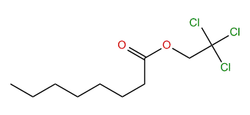 2,2,2-Trichloroethyl octanoate